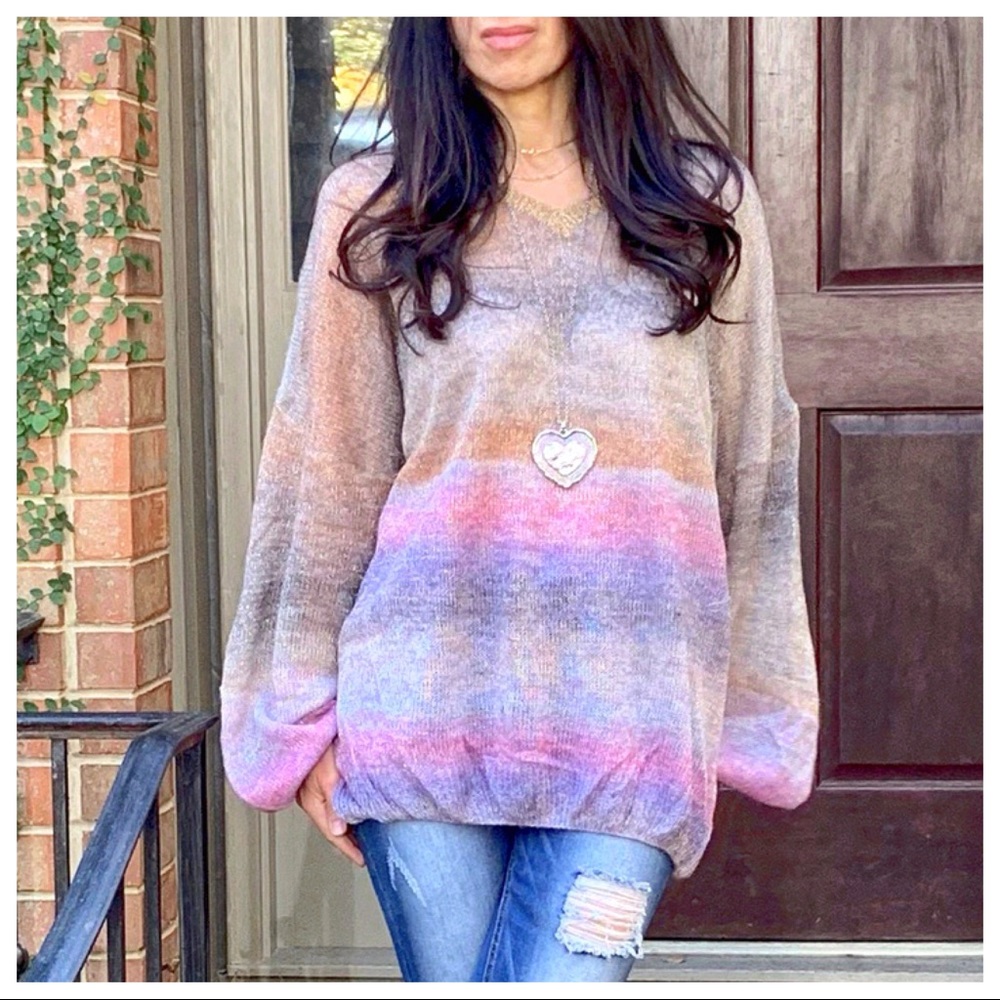✨LAST ONE✨PARIS✨Color gorgeous loose fit sweater - Picture 8 of 8